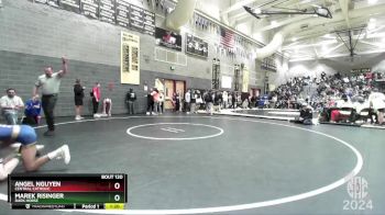 116 lbs Champ. Round 1 - Angel Nguyen, Central Catholic vs Marek Risinger, Dark Horse