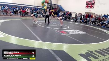 133 lbs Cons. Round 2 - Keegan O`Meara, Tri-City United vs Kameron Koerner, Windom-Mountain Lake