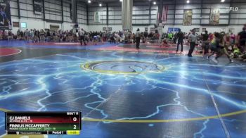 150 lbs Placement Matches (8 Team) - Finnius McCafferty, MOORE COUNTY BRAWLERS - GOLD vs CJ Daniels, NC PRIDE ELITE