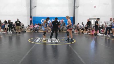 82 lbs Rr Rnd 4 - Kendall Wagner, PA West Black - W vs Isabelle Ramirez, Ohio Goons - W
