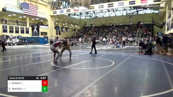138 lbs Consolation - Joe Casella, Delaware Valley vs Esteban Matiella, JW Robinson