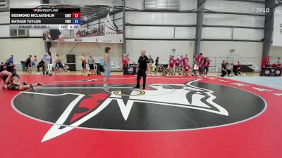 86 kg Champ. Round 1 - Desmond McLaughlin, Castleton RTC vs Nathan Taylor, Pennsylvania RTC