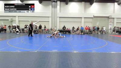 138 lbs Cons. Round 2 - Alex Lopez, NC vs Isaac Santos, GA