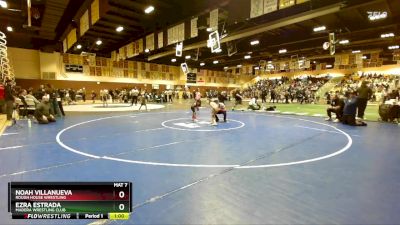 43 lbs Round 1 - Ezra Estrada, Madera Wrestling Club vs Noah Villanueva, Rough House Wrestling