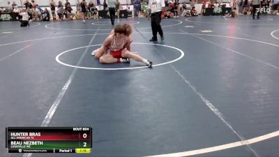 140 lbs Quarterfinal - Beau Nezbeth, Louisville WC vs Hunter Bras, All American TC