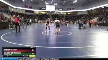 155 lbs Cons. Round 7 - Sophie Degner, Algona vs Maggie Schroeder, Colfax-Mingo