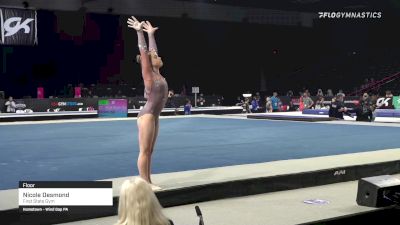 Nicole Desmond - Floor, First State Gym - 2021 GK US Classic & Hopes Championship