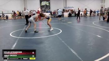 112 lbs Cons. Round 5 - Diego Orozco, Adrian vs Dylan Leyendecker, Michigan Grappler RTC