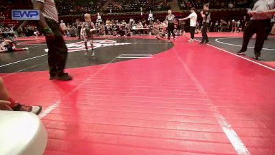 43-46 lbs Rr Rnd 1 - Cutter Carson, Salina Wrestling Club vs Barrett Smith, Owasso Takedown Club