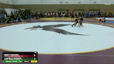 84 lbs Placement (4 Team) - Brett Maruska, Fosston-Bagley Brawlers vs Carmello Booker, Dassel-Cokato-Litchfield