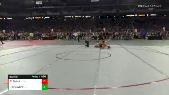 D4-215 lbs Cons. Round 1 - Sir Xavier Navoni, Fife Lake Forest Area vs Sean Divine, Laingsburg