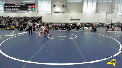 152 lbs Round 4 - Narayani Wiehe, Horseheads Youth Wrestling Club vs Anahi DeJesus, WRCL Wrestling Club