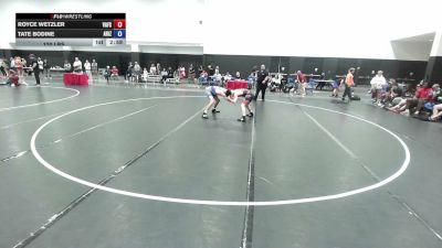 120 lbs Royce Wetzler, Virginia Freestyle vs Tate Bodine, Arizona