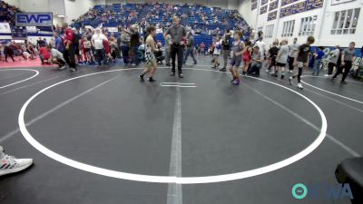 85 lbs Quarterfinal - Reid Botchlet, Choctaw Ironman Youth Wrestling vs Tanner Woolery, Standfast