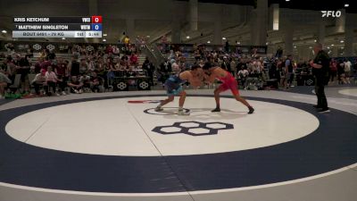 79 kg Cons. Rd Of 16 - Kris Ketchum, Viking Wrestling Club (IA) vs Matthew Singleton, Wolfpack RTC/ Titan Mercury Wrestling Club