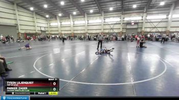 65 lbs Cons. Round 3 - Parker Zager, Cougar Wrestling Club vs Tyson Liljenquist, Top Of Utah