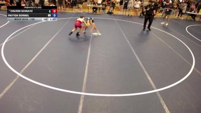 106 lbs Champ. Round 1 - Colton Schultz, IL vs Payten Sorbel, MN
