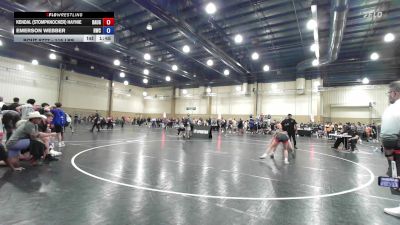 115 lbs Final - Kendal (Stompknocker) Haynie, Daughters Of Zion vs Emerson Webber, Hernando Wrestling Club