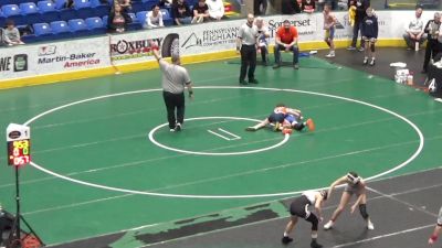 89 lbs Consi Of 16 #2 - David Krantz, Pittston Area vs Tanner Wisniewski, Harbor Creek