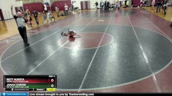 74 lbs Round 1 - Rett Huerta, Anoka Youth Wrestling vs Jonah Karow, MN Elite Wrestling Club