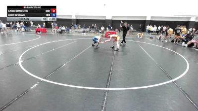 120 lbs Case Simmons, Kentucky vs Luke Myhan, Tennessee Freestyle