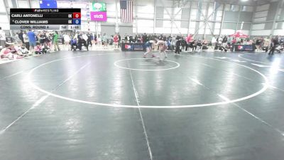 U17 Women - 65 lbs Cons. Round 4 - Carli Antonelli, OK vs Clover Williams, OK