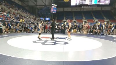 125 lbs Champ. Rd Of 32 - Hailey Worden, Nevada vs Juliet Martin, California