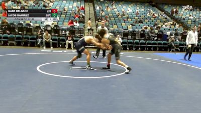 157 lbs Consi Of 32 #2 - Gabe Delgado, Arizona State vs Jacob Ramirez, Hope International