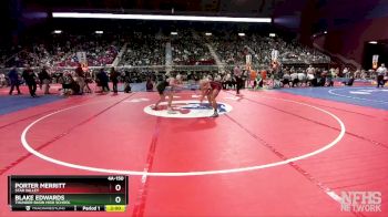 4A-150 lbs Quarterfinal - Porter Merritt, Star Valley vs Blake Edwards, Thunder Basin High School