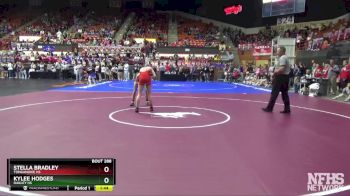 115 lbs Semifinal - Kylee Hodges, Oakley HS vs Stella Bradley, Tonganoxie HS