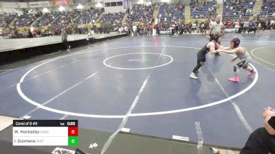 Consi Of 8 #2 - Walker Hockaday, Canon City vs Ivan Quintana, Center