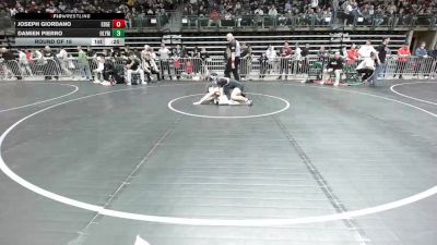 160 lbs Round Of 16 - Joseph Giordano, Edge Wrestling vs Damien Pierro, Olympic