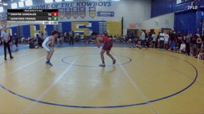 120 lbs Quarterfinal - Onofre Gonzales, IMG Academy/ Ascender Elite vs Leonydes Peraza, Gladiator Wrestling