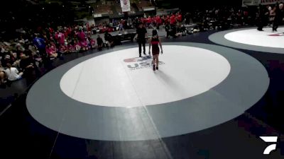 95 lbs Cali Gilliard, KCWA - Kern County Wrestling Association vs Skylar Azziz, SDIKWA - San Diego-Imperial Kids Wrestling Association