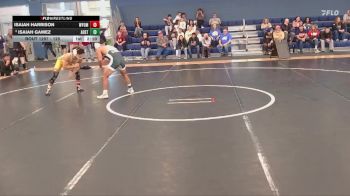 125 lbs Semifinal - Isaiah Harrison, Wyoming vs Isaiah Gamez, Adams State