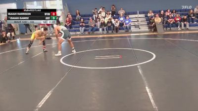 125 lbs Semifinal - Isaiah Harrison, Wyoming vs Isaiah Gamez, Adams State