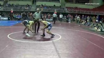 137 lbs Semifinal - Jaeden Thompson, Nebraska Wrestling Academy vs Evan Griffiths, Bear Cave