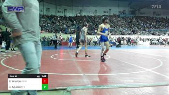 118 lbs Round Of 64 - Benjamin Wisdom, Perry Wrestling Club vs Gabriel Aguirre, Stillwater