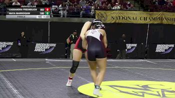 160 lbs Final - Cassandra Freundlich, UNLV (W) vs Maya Marroquin, Texas A&M (W)