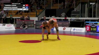 57kg Round 4 - Gabriela Cross, Dinos Wrestling Club vs Samantha Stewart, Black Bears Wrestling Club