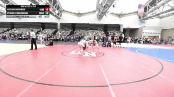 172-H lbs Consi Of 8 #1 - Logan Monroe, Hamburg vs Ryder Vorndran, David Brearly