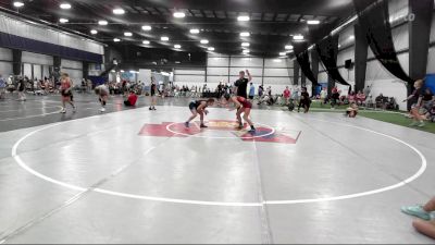 43 kg Quarterfinal - Madalyn Kramer, PA West Pink vs Nialah Hawkins, Mat Assassins Girls