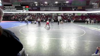 113 lbs Cons. Round 3 - Carter Norman, Caldwell vs Isaiah Rupert, Nampa