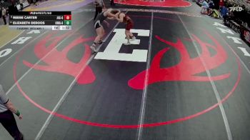 Champ. Round 1 - Elizabeth DeRoos, Crofton/Bloomfield Girls vs Reese Carter, Johnson Co Central Girls