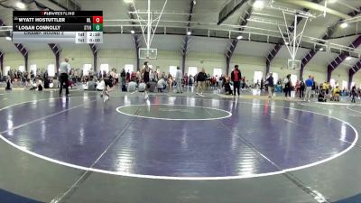 133 lbs Champ. Round 2 - Wyatt Hostuttler, West Liberty vs Logan Connolly, St. Vincent