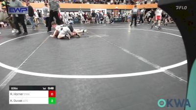 83 lbs Quarterfinal - Rory Horner, Standfast OKC vs Knox Duvak, Lone Grove Takedown Club