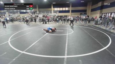 130 lbs Round Of 32 - Elijah Martinez, Gold Rush Wrestling vs Devin Garcia, Forge Wrestling Club