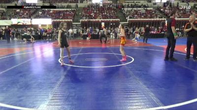 86 lbs Semifinal - RaeLynn Masters, Mizfitz vs Timber Hernandez, Bearcats Wrestling Club Helena