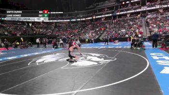 126-5A 5th Place Match - Owyn Burns, Brighton vs Luke Gomez, Chatfield