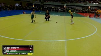 50 lbs Semifinal - Landen Cooreman, Wabasso vs Marek Ashburn, ACGC